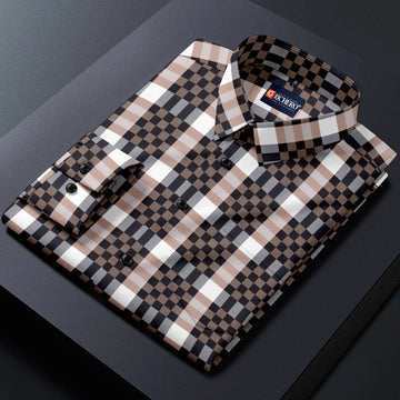 Chessboard Checks Casual Shirt