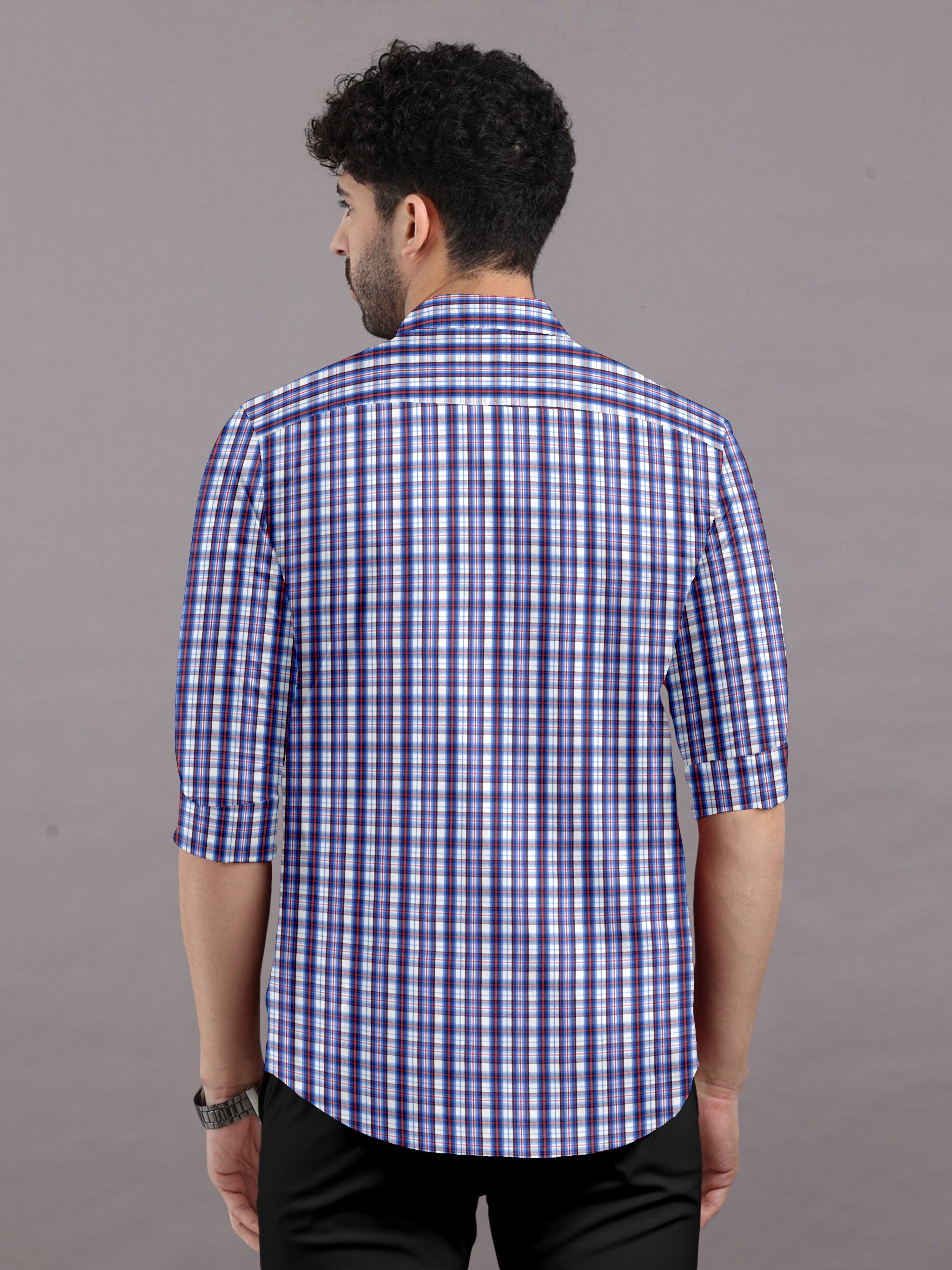 Chequered for a Contemporary Appeal Shirt