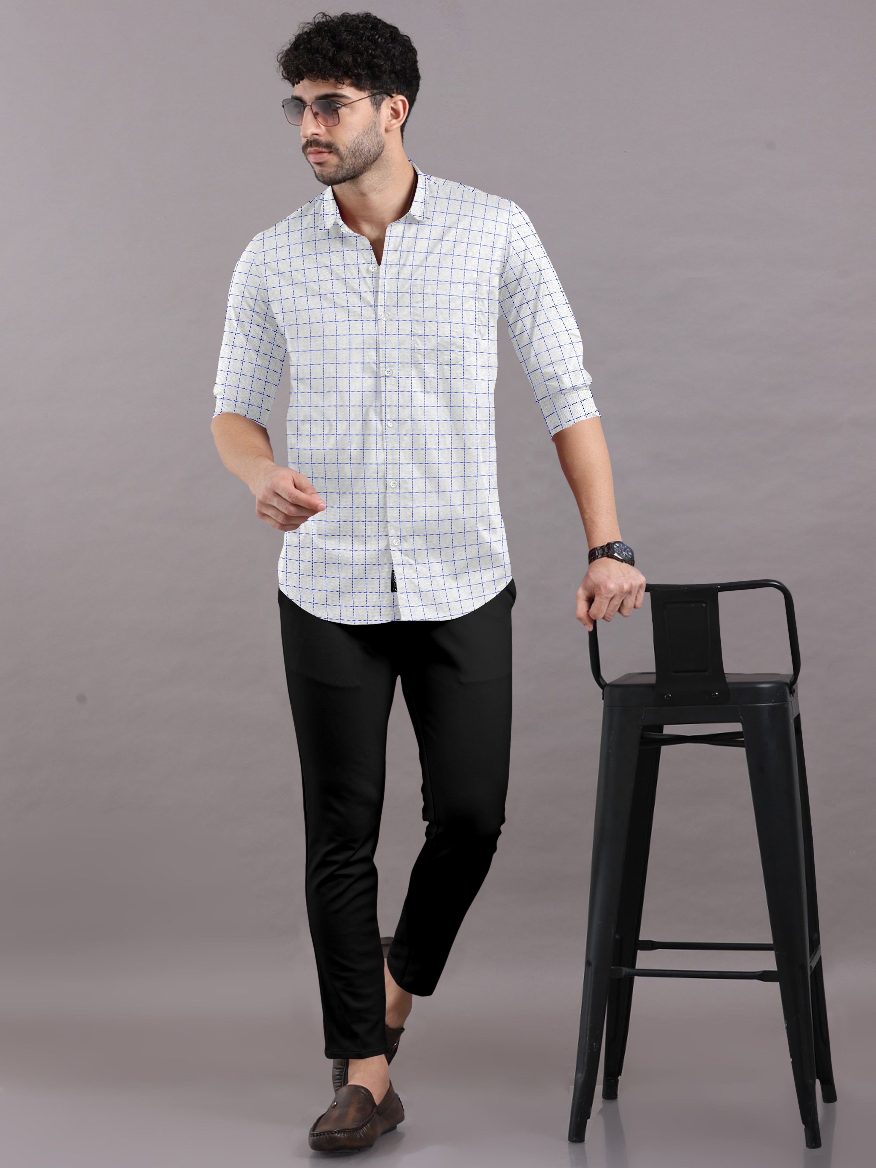 Distinctive Checks shirt