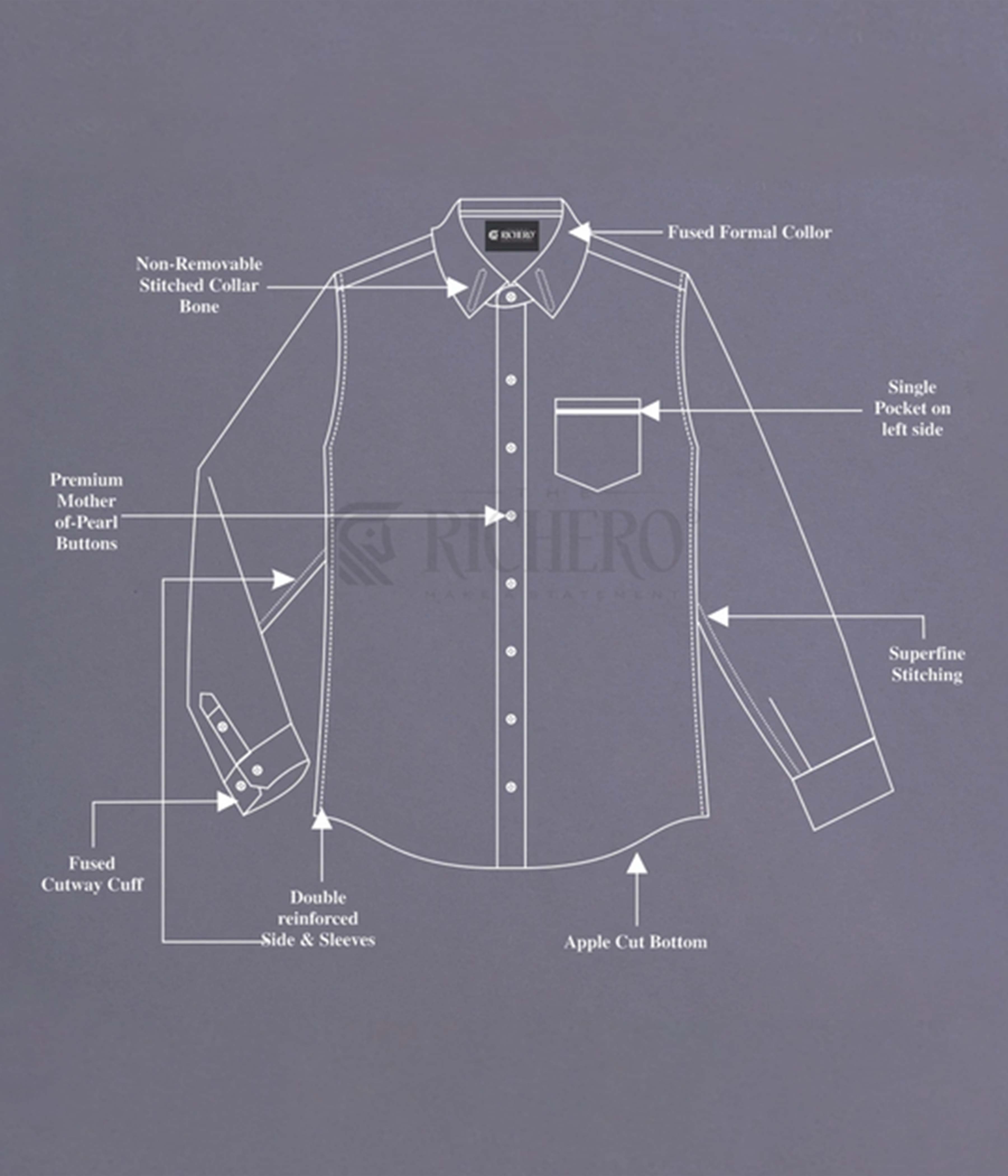 Stitching Pattern of Our Shirts