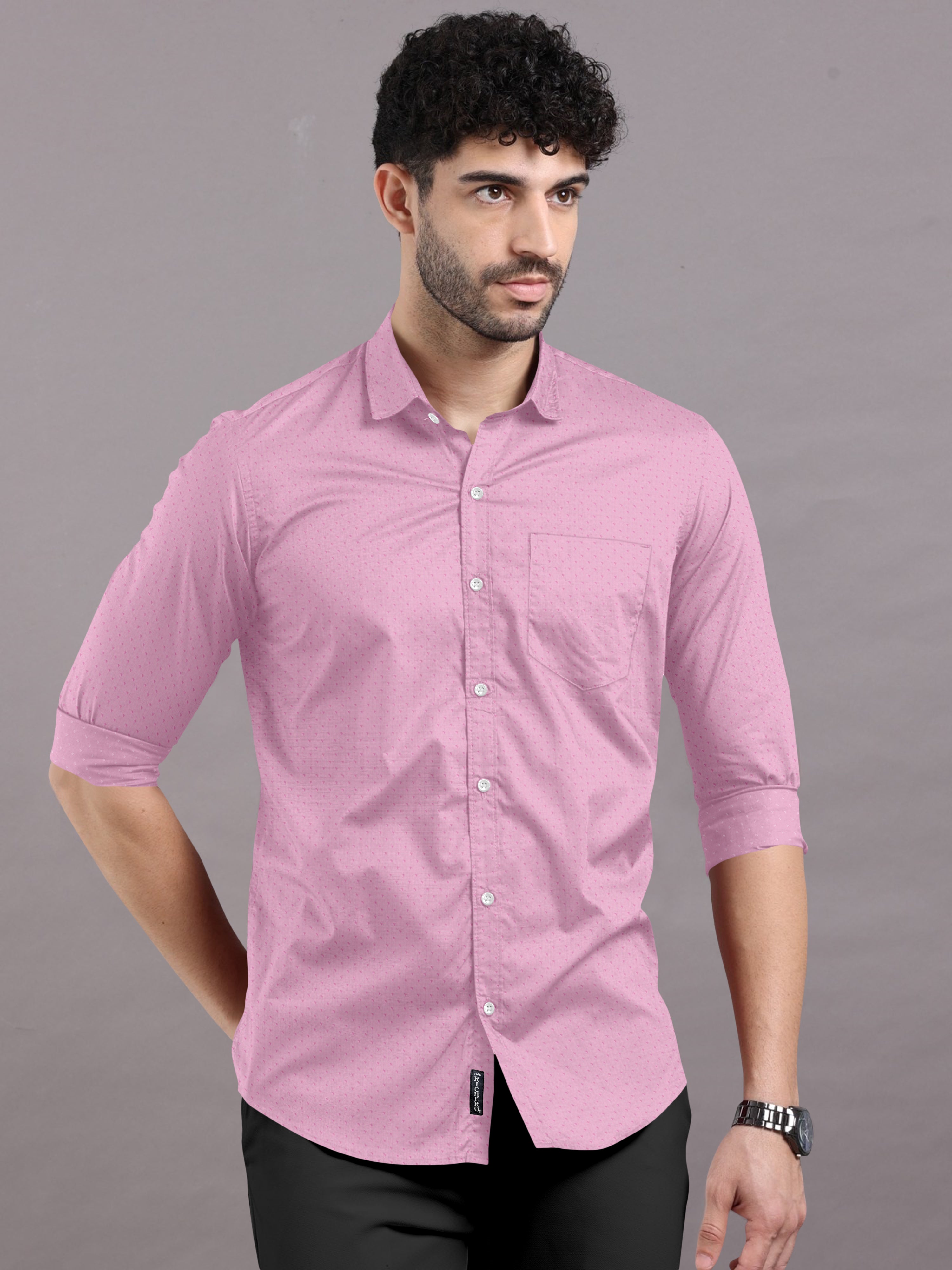 Plain Lemonade Pink Elegance Shirt