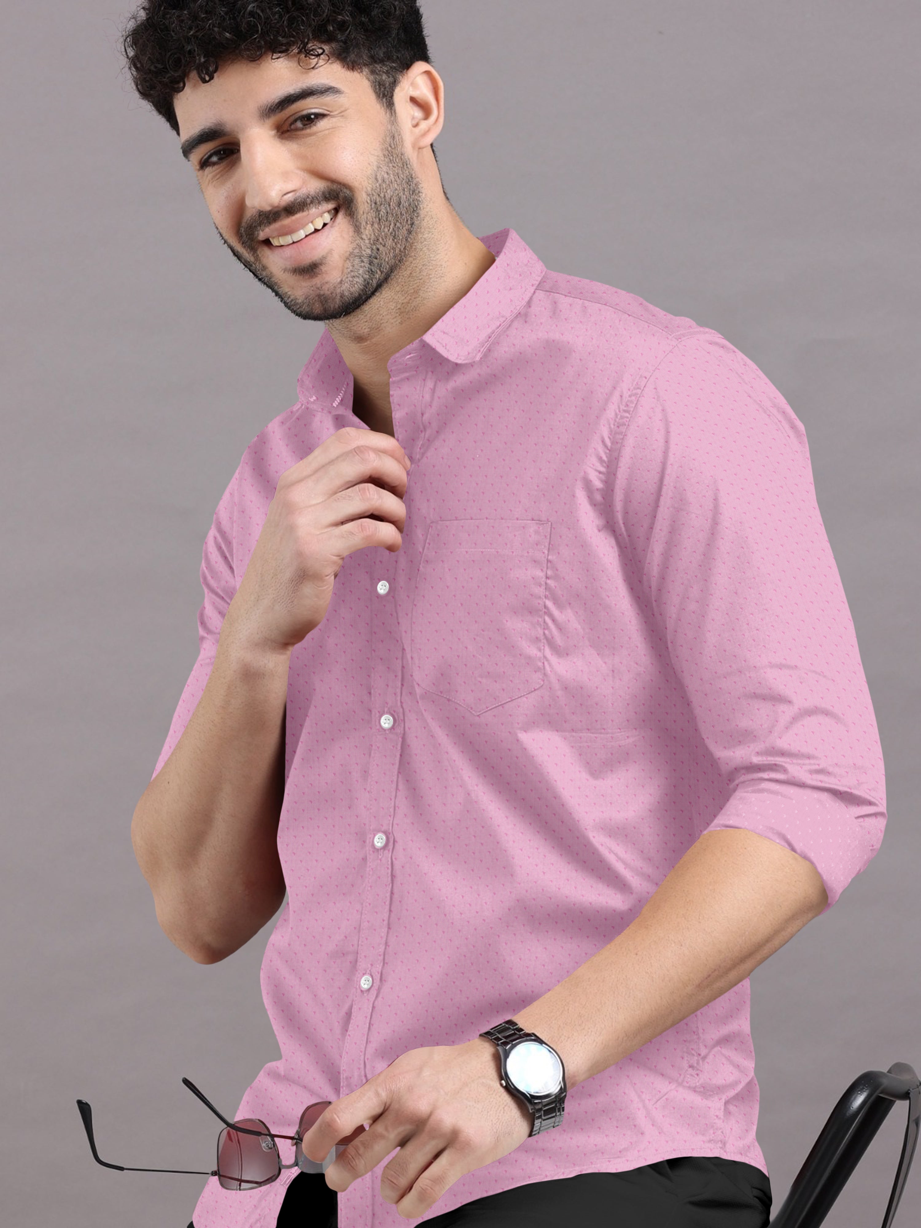 Plain Lemonade Pink Elegance Shirt