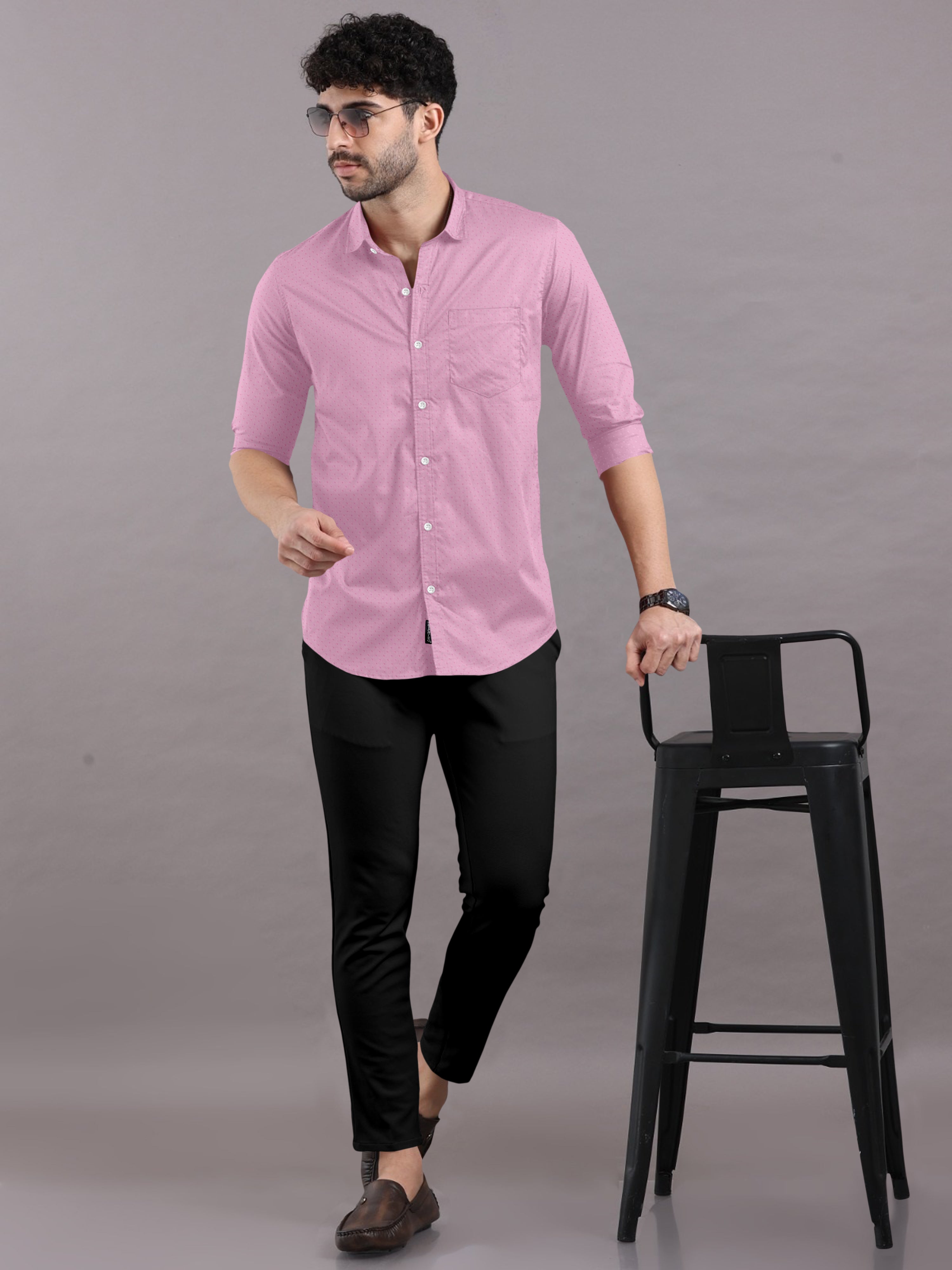 Plain Lemonade Pink Elegance Shirt