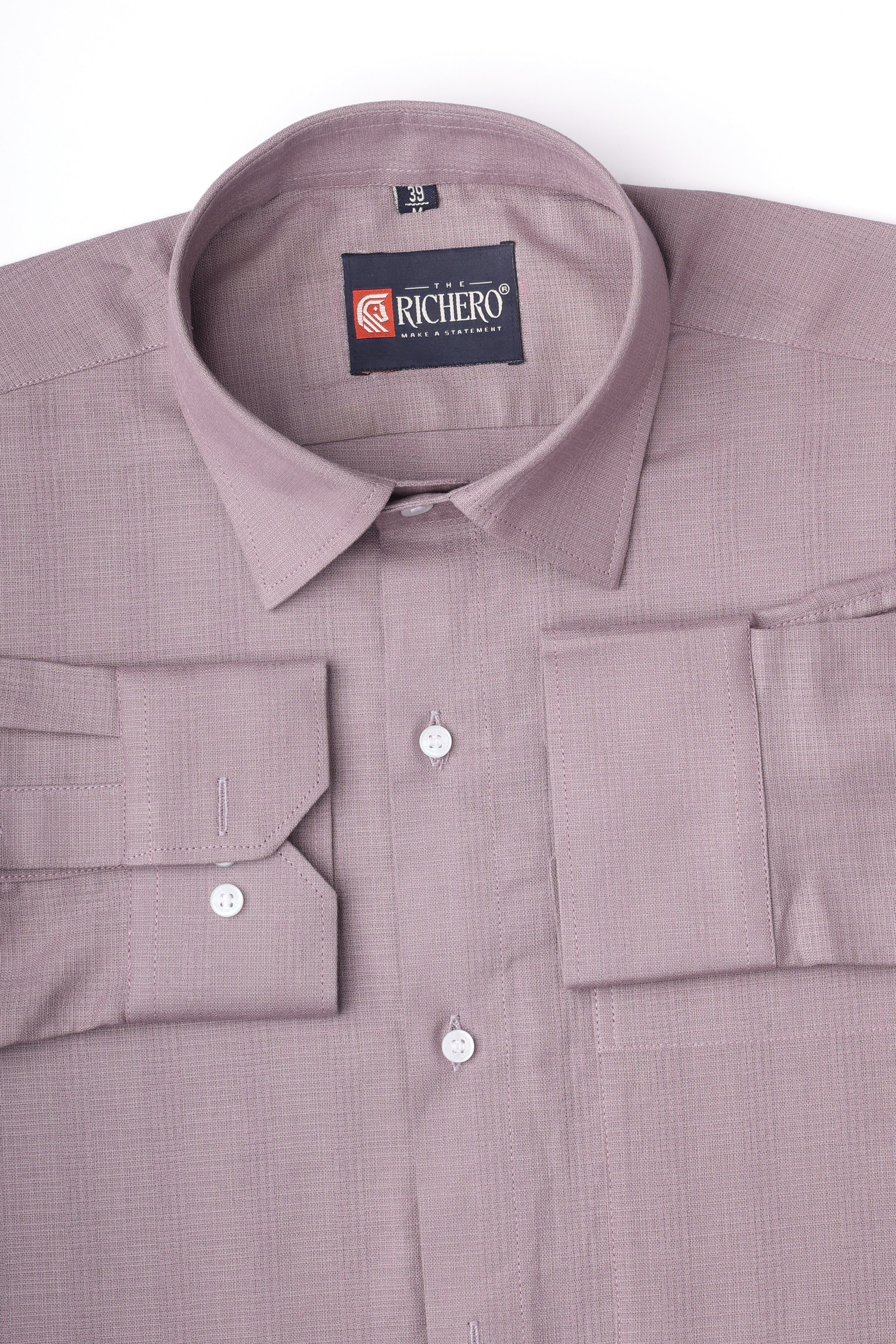 Matrix Dusty Pink Cotton Men's Shirt