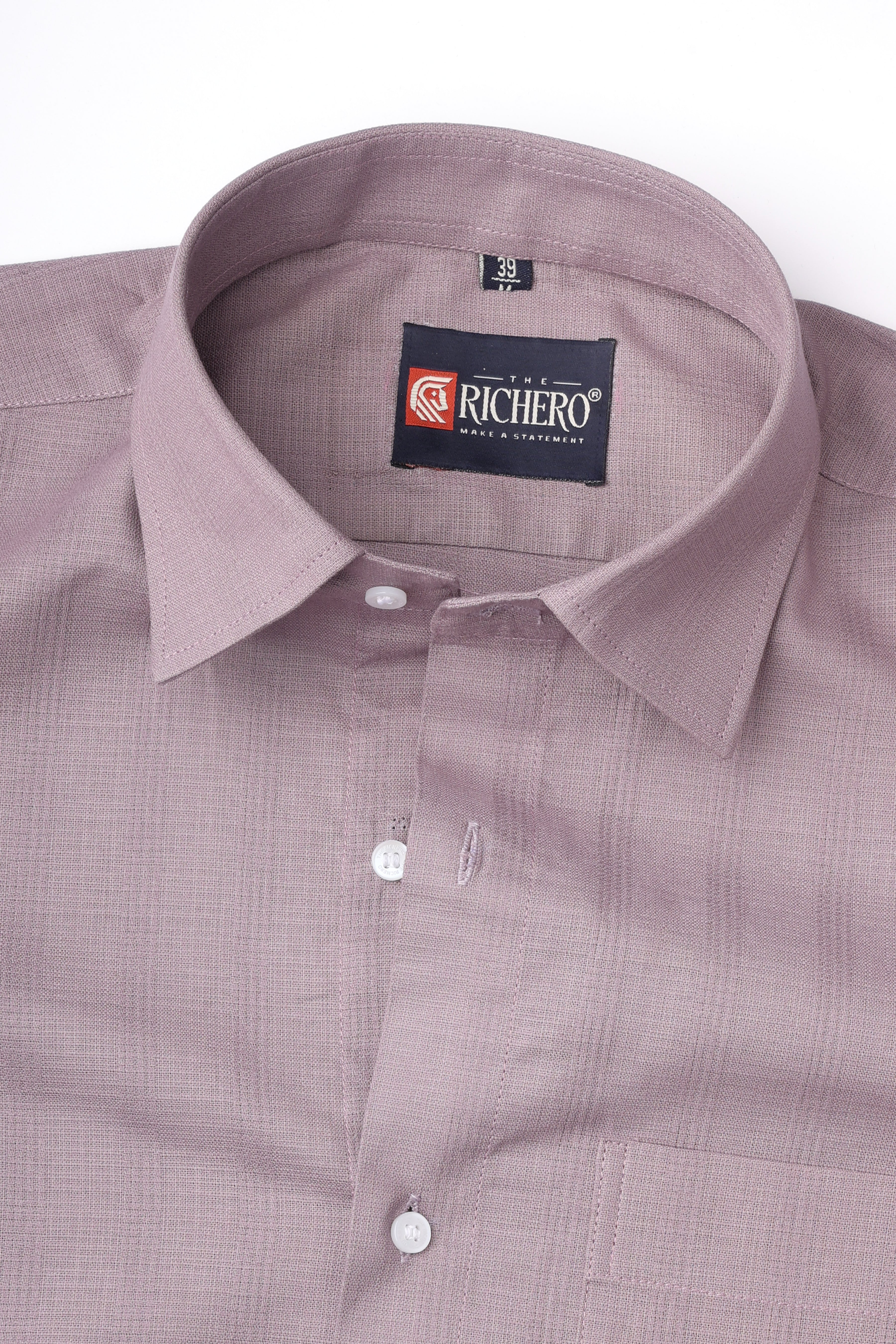 Matrix Dusty Pink Cotton Men's Shirt