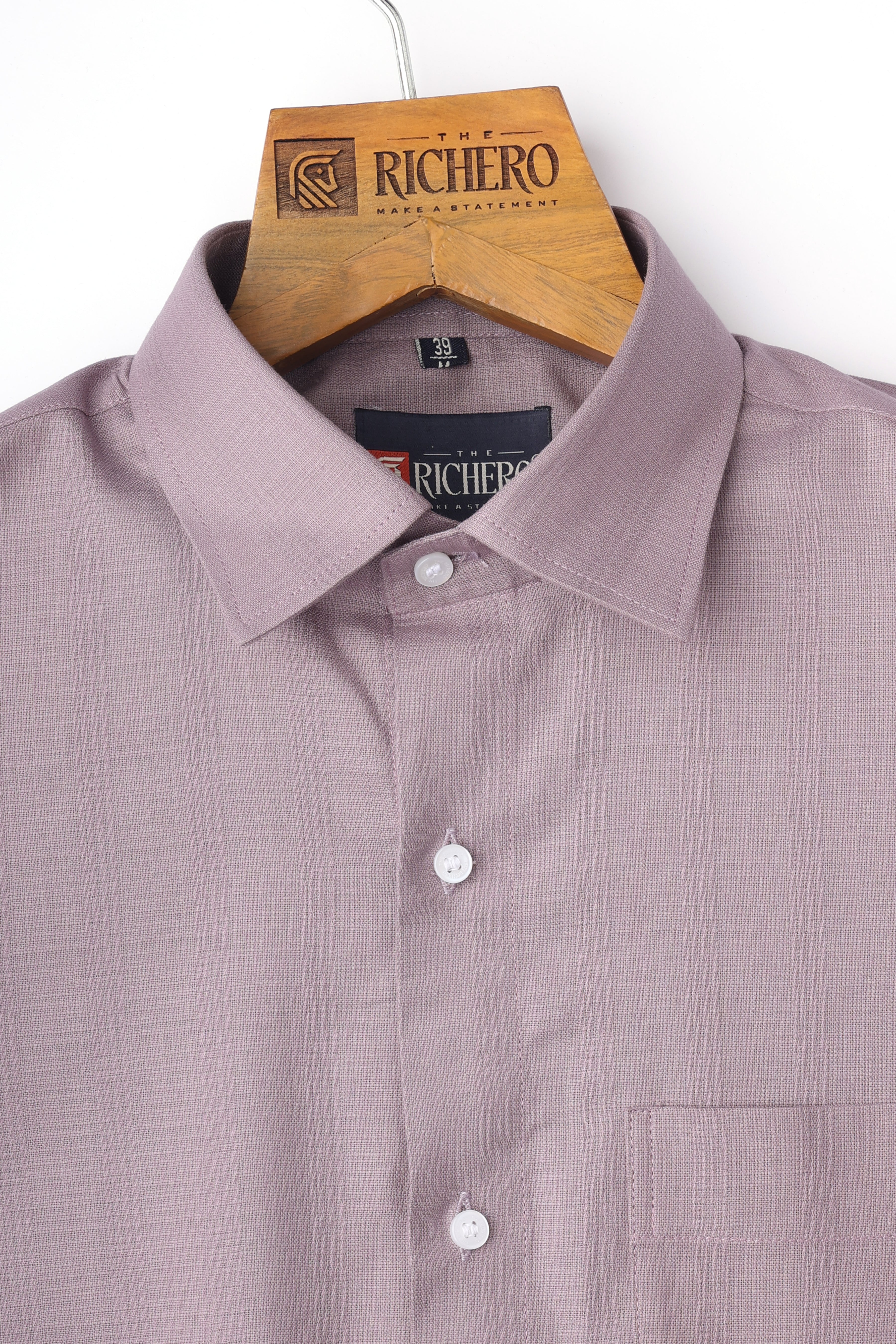 Matrix Dusty Pink Cotton Men's Shirt