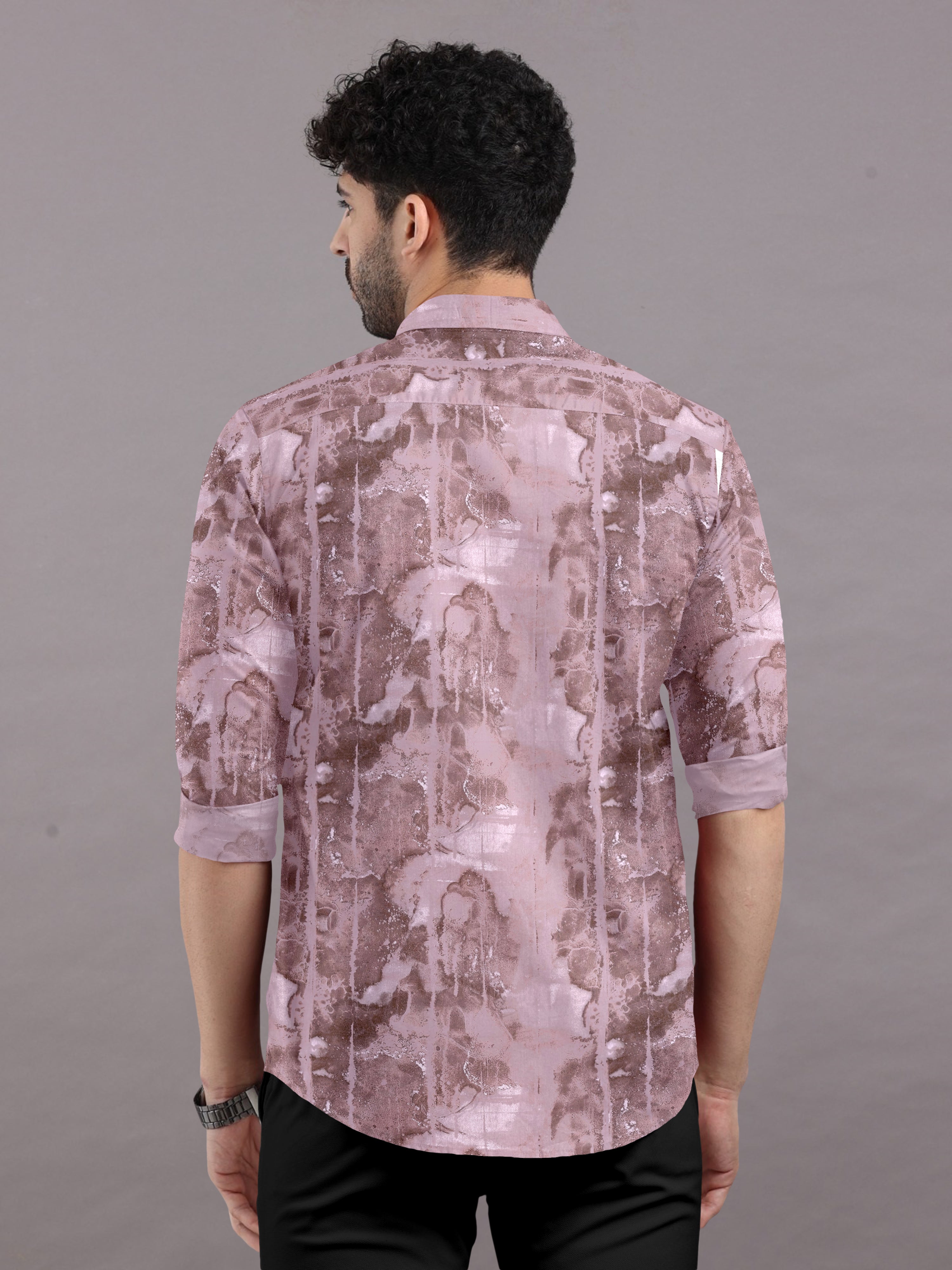 Touch of Amethyst Printed Shirt