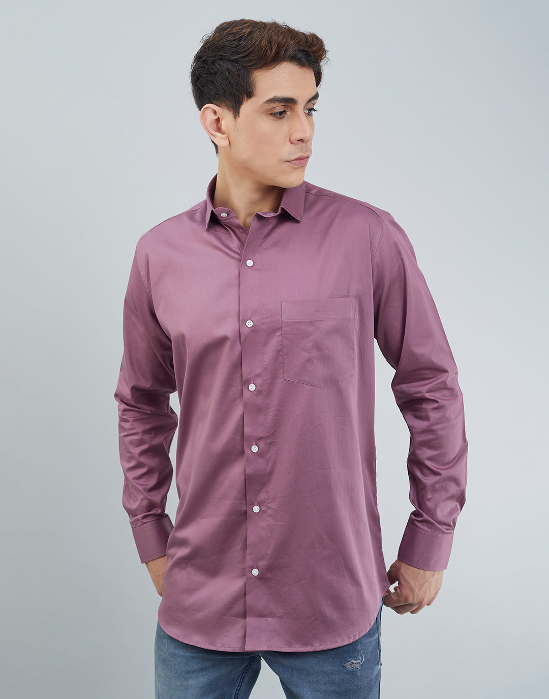 Dusty Mauve Color Shirt