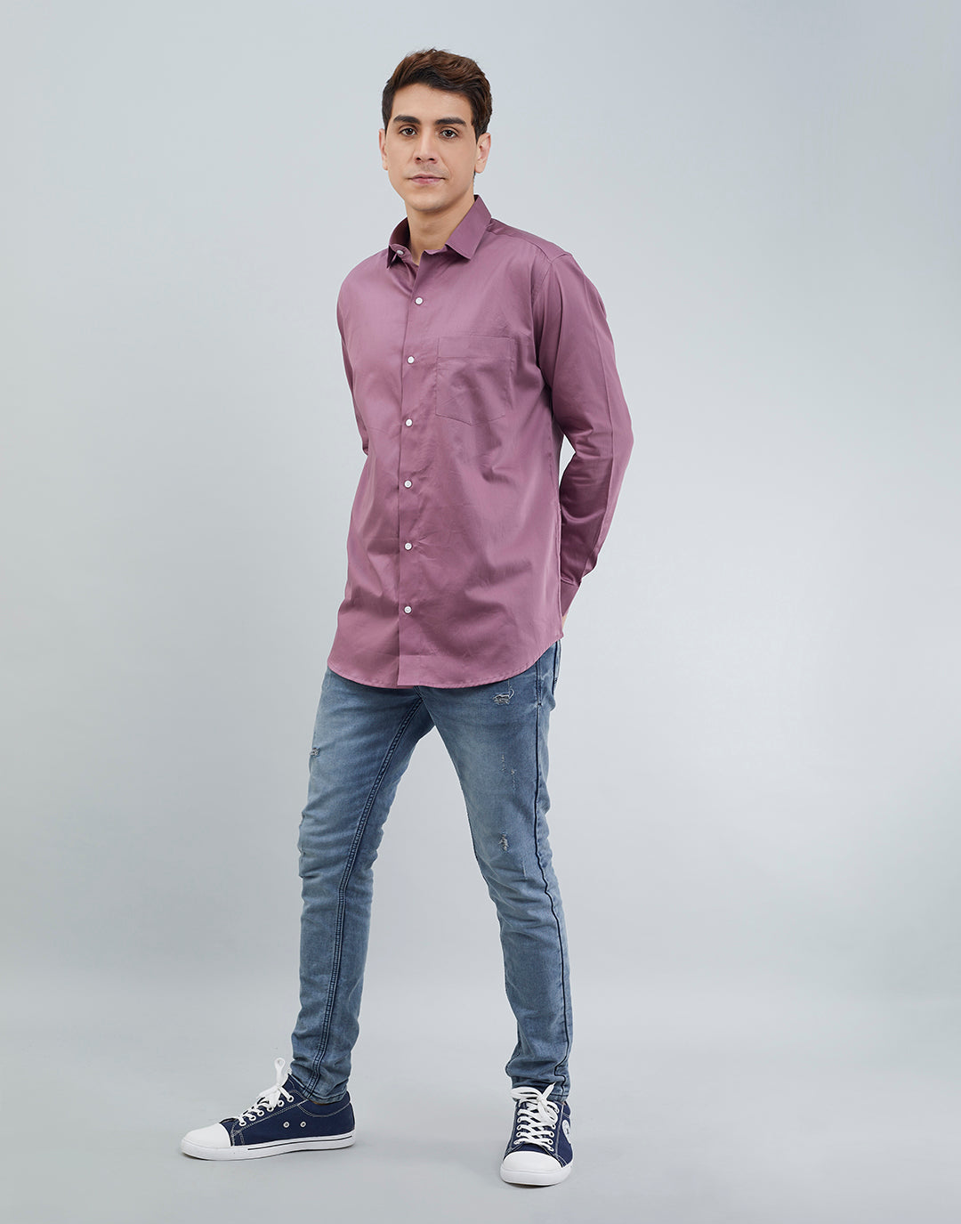 Dusty Mauve Color Shirt