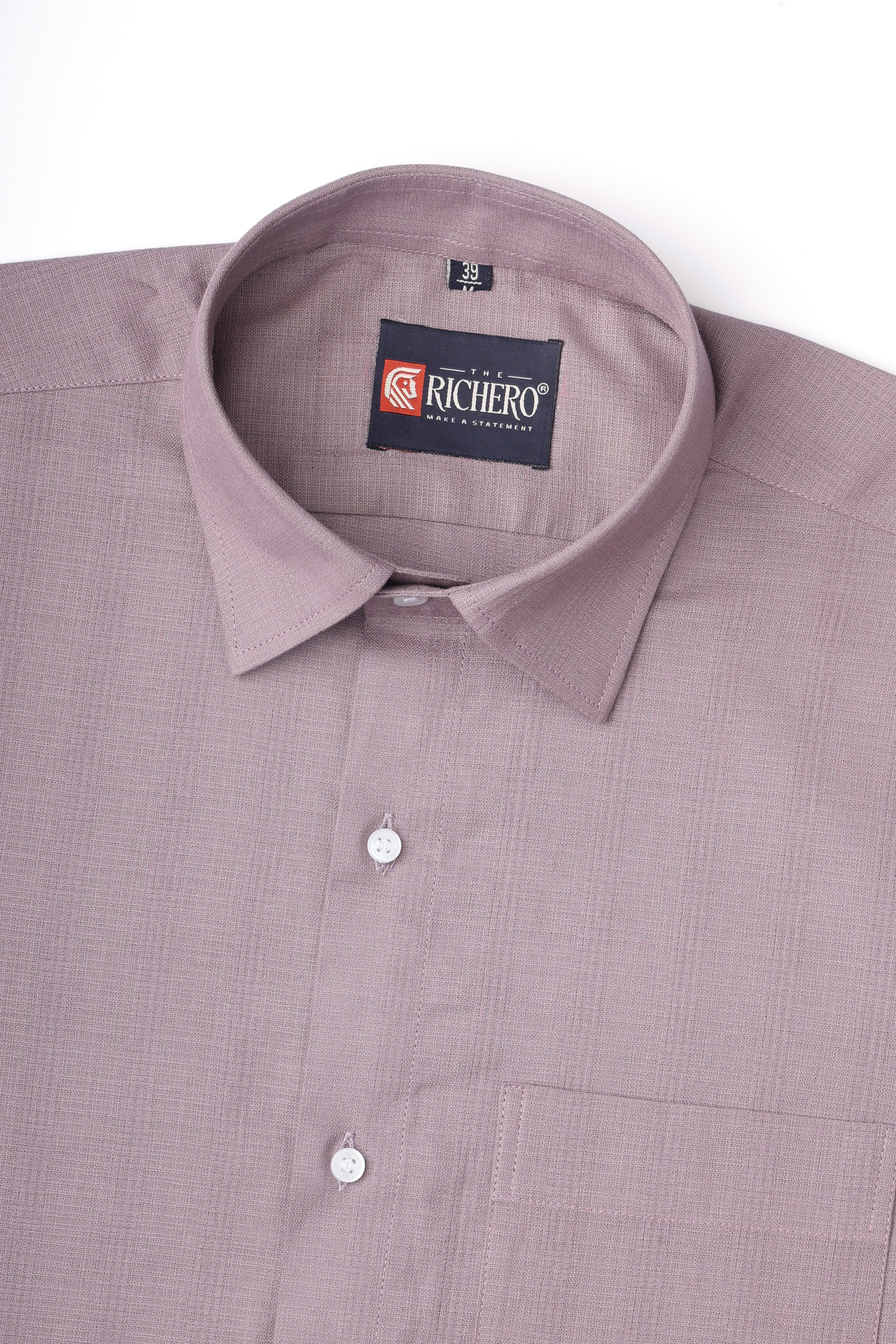 Matrix Dusty Pink Cotton Men's Shirt