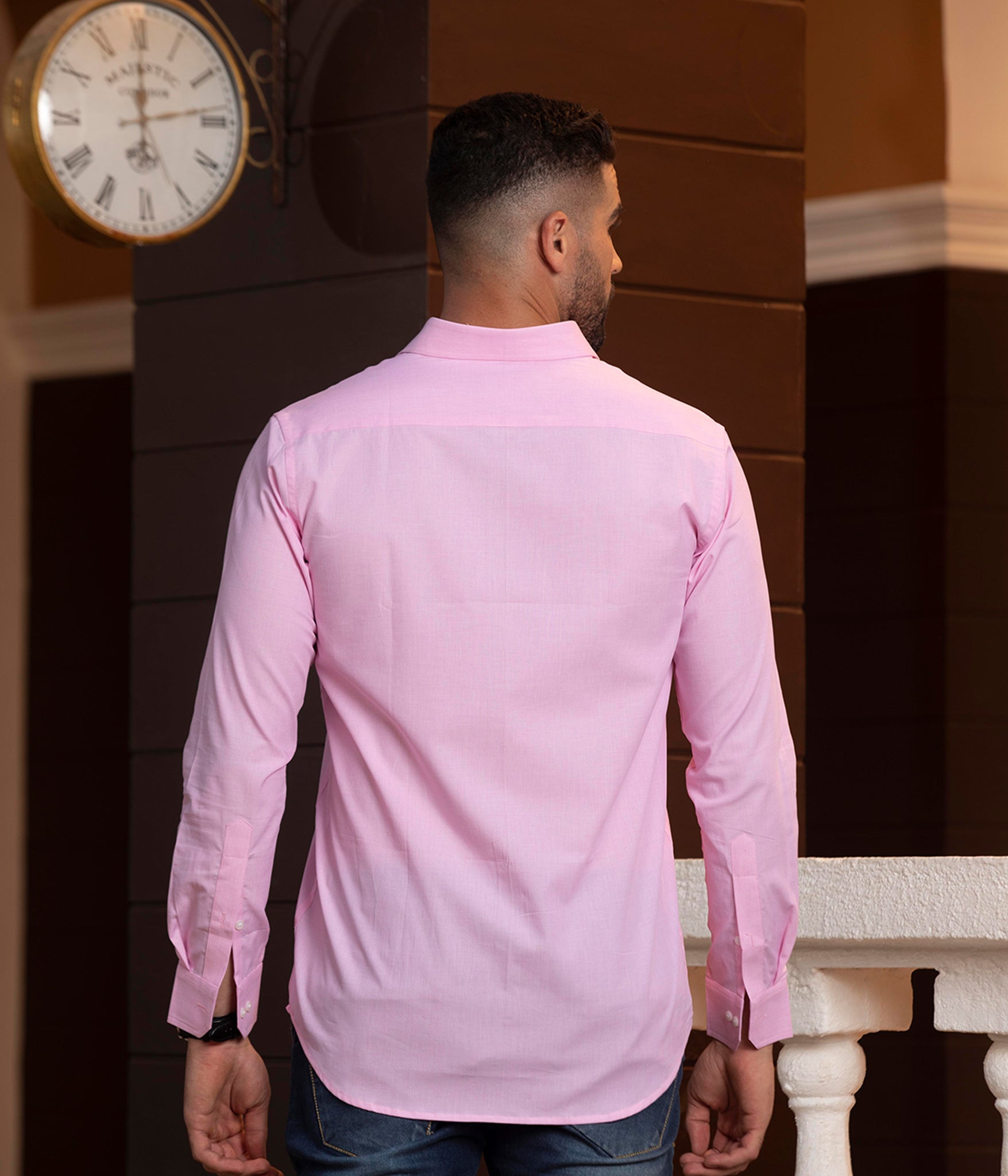 Tender Pink Plain Shirt