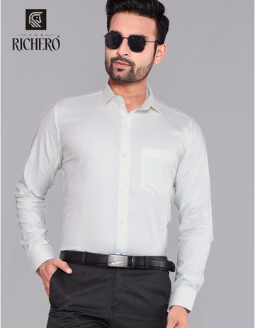 Rich Italian Cotton white formal wear shirt