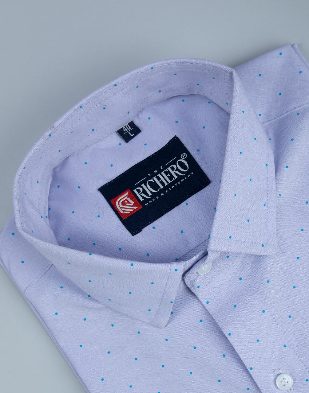 Carolina blue pure formal shirt