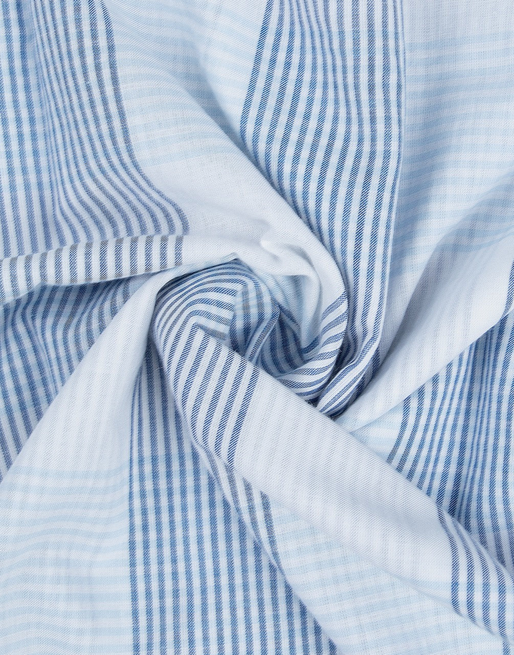 Blue straight line formal shirt